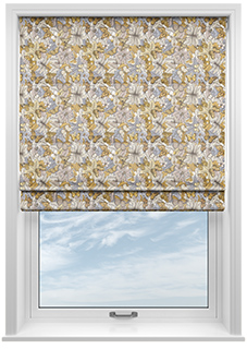 Botanist, Ochre - Roman Blind